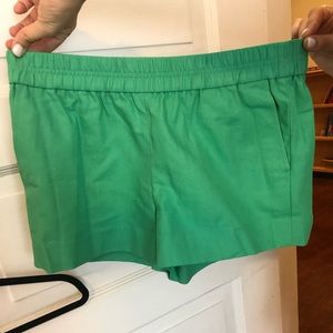 Green shorts